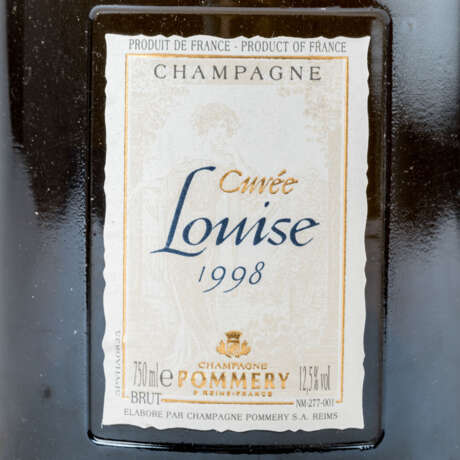 POMMERY 1 Flasche LOUISE MILLESIME 1998 - Foto 2