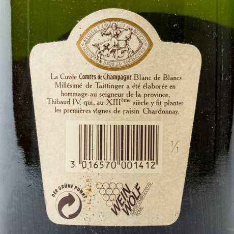 TAITTINGER 1 Flasche Champagner 'Comptes de Champagne' 1988 - Foto 4