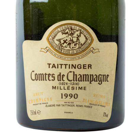 TAITTINGER 1 Flasche Champagner 'Comptes de Champagne Millesime' 1990 - фото 2