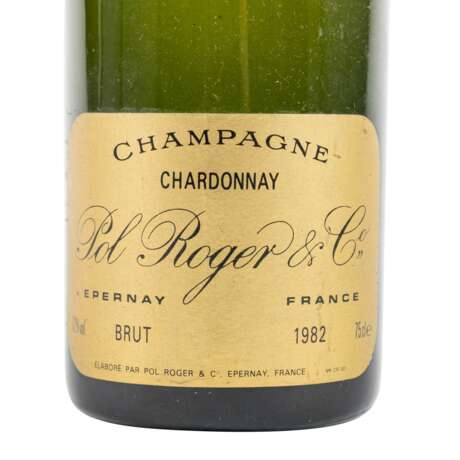 POL ROGER & CO. 1 Flasche Champagner 'Cuvée de Blancs de Chardonnay' 1982 - фото 2