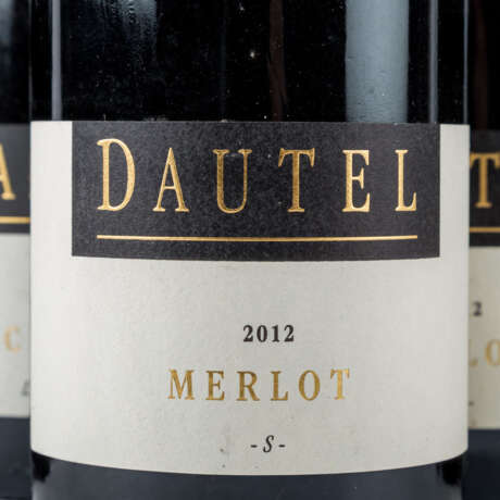 DAUTEL 5 Flaschen MERLOT -S- / ST.MICHAELSFEDER LEMBERGER 2012 - Foto 2