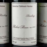 DEUTSCHER TAFELWEIN NECKAR 9 Flaschen ROBERT BAUER RIESLING 2000 - photo 2