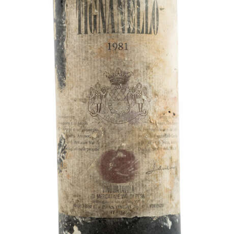 MARCHESI ANTINORI 1 Flasche TIGNANELLO 1981 - photo 2