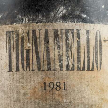 MARCHESI ANTINORI 1 Flasche TIGNANELLO 1981 - фото 7