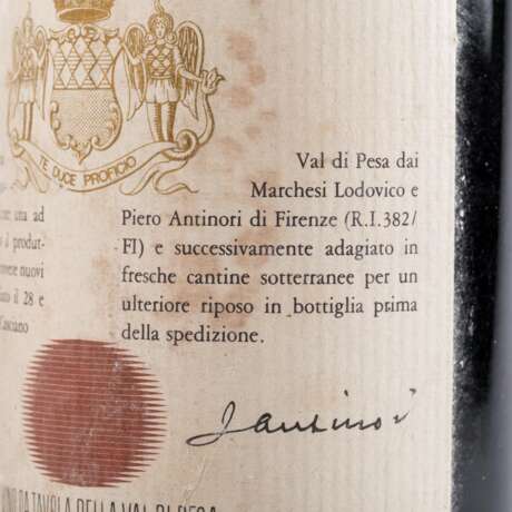 MARCHESI ANTINORI 1 Flasche TIGNANELLO 1978 - photo 4