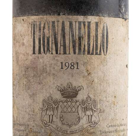 MARCHESI ANTINORI 1 Flasche TIGNANELLO 1981 - Foto 2