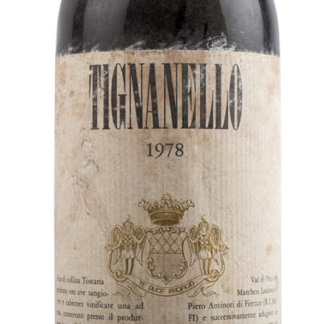 MARCHESI ANTINORI 1 Flasche TIGNANELLO 1978 - photo 2