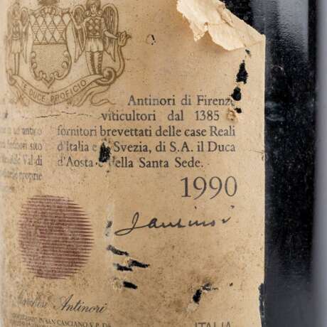 MARCHESI ANTINORI 1 Flasche TIGNANELLO 1990 - Foto 4