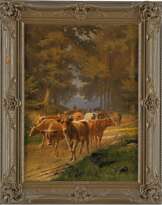 Западная Европа, конец XIX века, холст, масло Западная Европа, конец XIX века, холст, масло