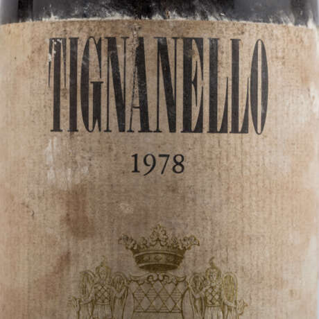 MARCHESI ANTINORI 1 Flasche TIGNANELLO 1978 - photo 2