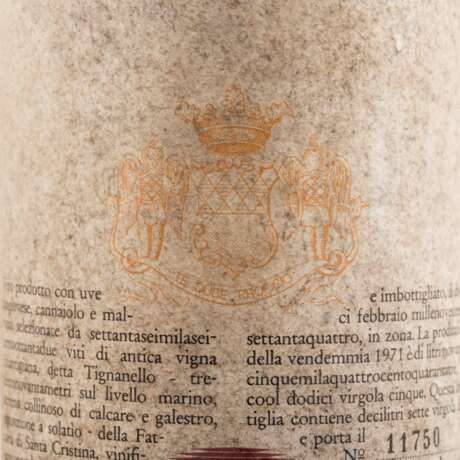 MARCHESI ANTINORI 1 Flasche TIGNANELLO 1971 - photo 3