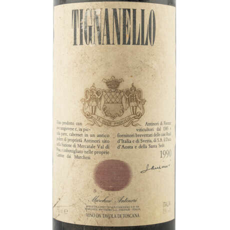 MARCHESI ANTINORI 1 Flasche TIGNANELLO 1990 - Foto 2