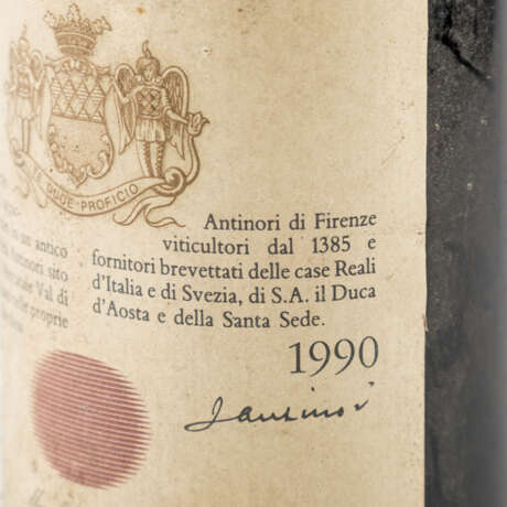 MARCHESI ANTINORI 1 Flasche TIGNANELLO 1990 - photo 3