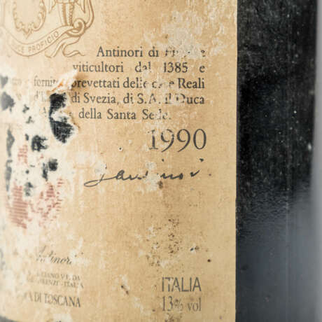 MARCHESI ANTINORI 1 Flasche TIGNANELLO 1990 - photo 5