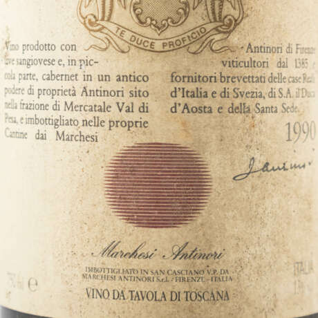 MARCHESI ANTINORI 1 Flasche TIGNANELLO 1990 - Foto 3