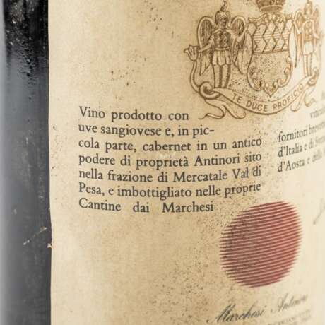 MARCHESI ANTINORI 1 Flasche TIGNANELLO 1990 - Foto 4