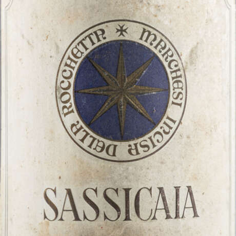 TENUTA SAN GUIDO 1 Flasche SASSICAIA 1981 - фото 2