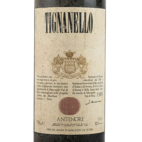 MARCHESI ANTINORI 1 Flasche TIGNANELLO 1985 - Foto 2