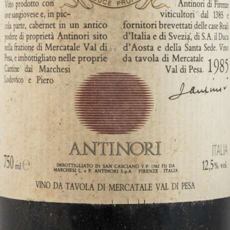 MARCHESI ANTINORI 1 Flasche TIGNANELLO 1985 - фото 3