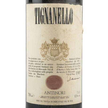 MARCHESI ANTINORI 1 Flasche TIGNANELLO 1985 - фото 2