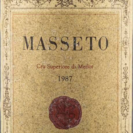MASSETO 1 Flasche CRU SUPERIORE DI MERLOT 1987 - photo 2