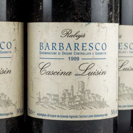 BARBARESCO 7 Flaschen CASCINA LUISIN 1999 - photo 2