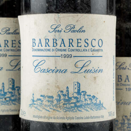 BARBARESCO 10 Flaschen CASCINA LUISIN 1999 - Foto 2