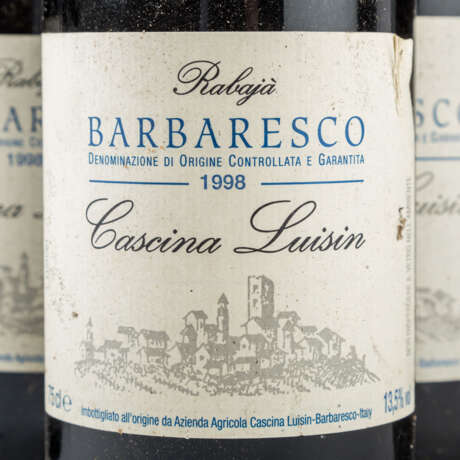 BARBARESCO 6 Flaschen CASCINA LUISIN 1996 (2), 1998 (4) - фото 2