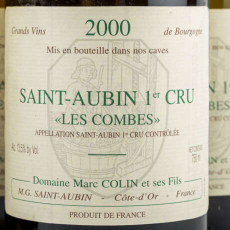 DOMAINE MARC COLIN ET FILS 6 Flaschen SAINT-AUBIN 'Les Combes' 2000 - Foto 2