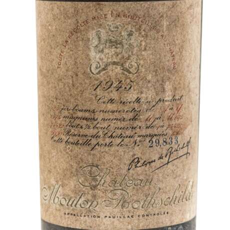 CHÂTEAU MOUTON 1 Flasche ROTHSCHILD 1945 - Foto 2