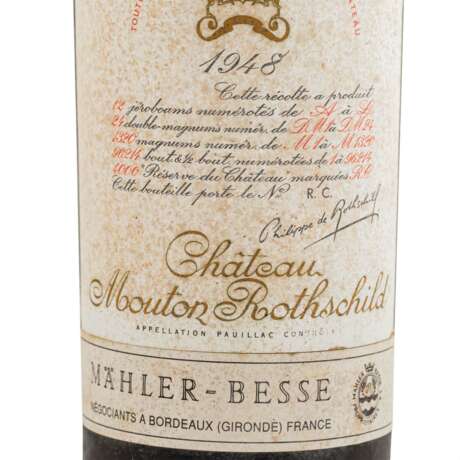 CHÂTEAU MOUTON 1 Flasche ROTHSCHILD 1948 - photo 4