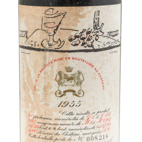 CHÂTEAU MOUTON 1 Flasche ROTHSCHILD 1955 - photo 3