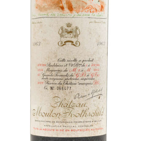 CHÂTEAU MOUTON 1 Flasche ROTHSCHILD 1963 - фото 2