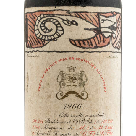 CHÂTEAU MOUTON 1 Flasche ROTHSCHILD 1966 - фото 2