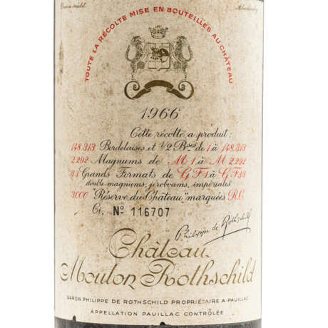 CHÂTEAU MOUTON 1 Flasche ROTHSCHILD 1966 - фото 3