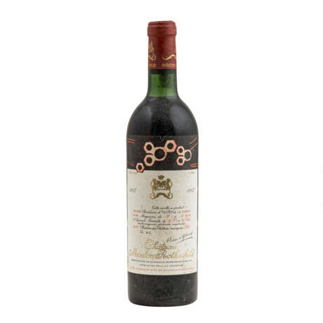 CHÂTEAU MOUTON 1 Flasche ROTHSCHILD 1967 - photo 1