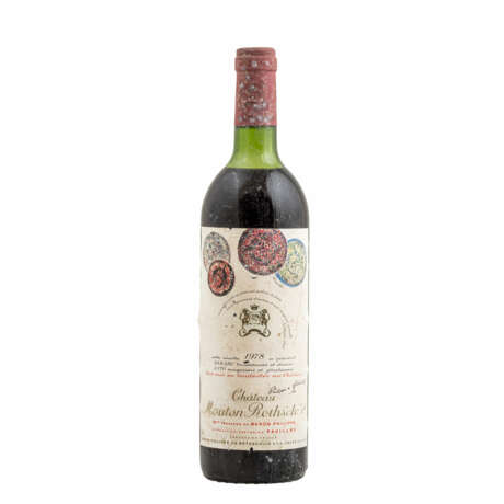 CHÂTEAU MOUTON 1 Flasche ROTHSCHILD 1978 - Foto 1