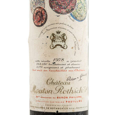 CHÂTEAU MOUTON 1 Flasche ROTHSCHILD 1978 - Foto 2