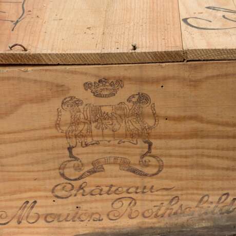 CHÂTEAU MOUTON 11 Normalflaschen ROTHSCHILD 1986 in OHK - photo 2