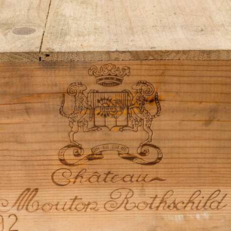 CHÂTEAU MOUTON 12 Normalflaschen ROTHSCHILD 1992 in OHK - фото 2