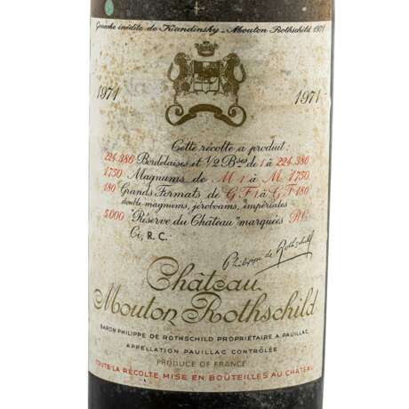 CHÂTEAU MOUTON 1 Flasche ROTHSCHILD 1971 - фото 2