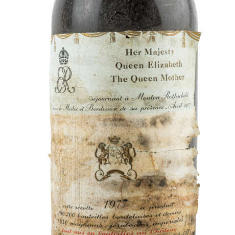 CHÂTEAU MOUTON 1 Flasche ROTHSCHILD 1977 - photo 3