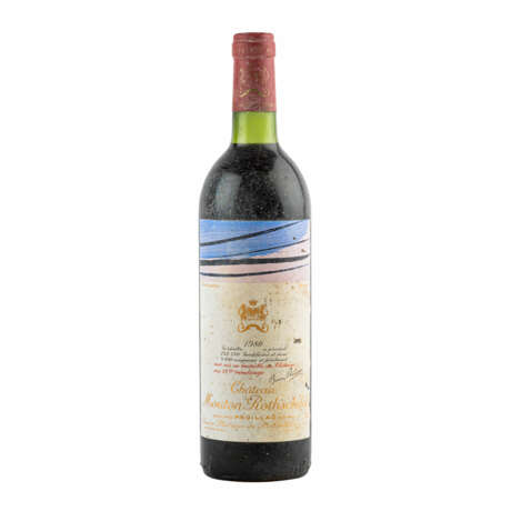 CHÂTEAU MOUTON 1 Flasche ROTHSCHILD 1980 - Foto 1