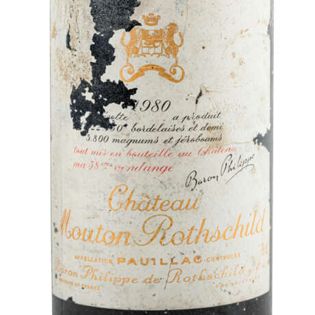 CHÂTEAU MOUTON 1 Flasche ROTHSCHILD 1980 - photo 2