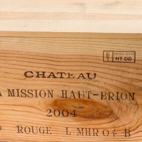 CHÂTEAU LA MISSION HAUT-BRION 6 Flaschen in OHK 2004 - photo 2