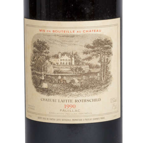CHÂTEAU LAFITE 11 Flaschen ROTHSCHILD 'Grand Vin de Lafite' mit OHK 1990 - Foto 11