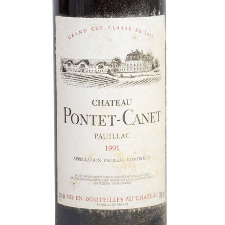CHÂTEAU PONTET-CANET 12 Flaschen mit OHK 1991 - Foto 5