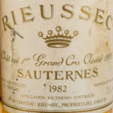 CHÂTEAU RIEUSSEC 2 Flaschen SAUTERNES 1982 - Foto 6