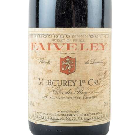 DOMAINE FAIVELEY 1 Flasche MERCUREY CLOS DU ROY 1999, - фото 2