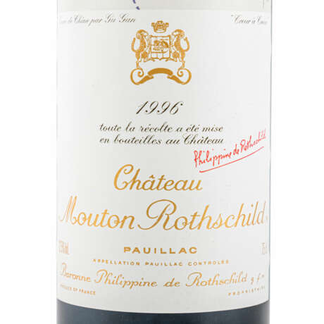 CHÂTEAU MOUTON 1 Flasche ROTHSCHILD 1996 - photo 2